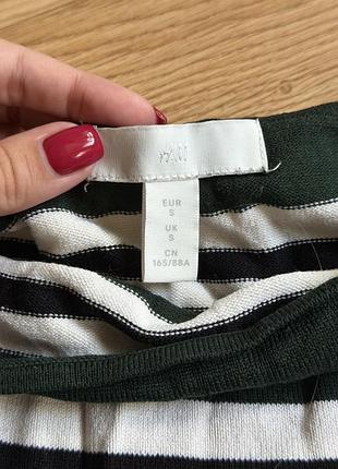 Лонглсів у смужку h&m 4