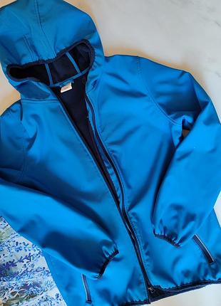 Ветровка soft shell на флисе yfk 146/152