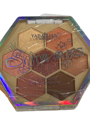 Набор теней для век yabaolian "eyeshadow powder" тон 01