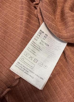 Шелковый лонгслив h&m premium 4