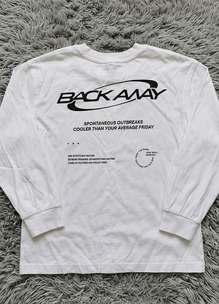 Детский белый реглан на мальчика