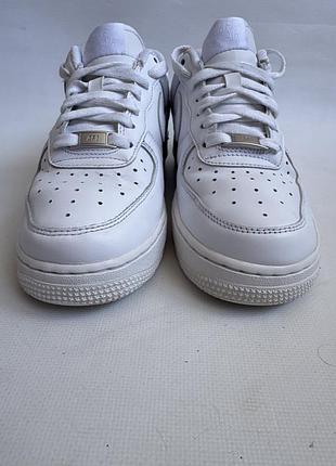 Шкіряні кросівки nike air force 4