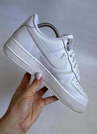 Шкіряні кросівки nike air force 7