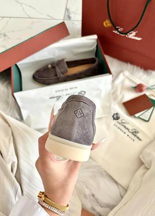 Лофери loro piana premium dark grey 📦 4