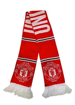 Футбольный шарф в коллекцию fc manchester united