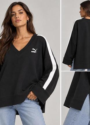 Світшот puma t7 trend 7etter v-neck оригінал хл/ххл