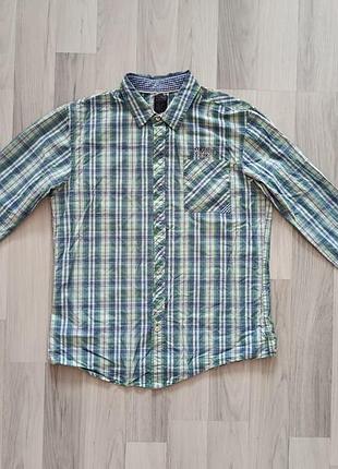 Чоловіча сорочка tommy hilfiger l 100% бавовна
