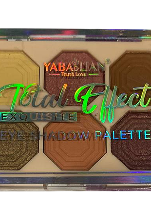 Набор теней для век total effect тон 02