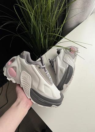 Adidas edge runner grey pink 7