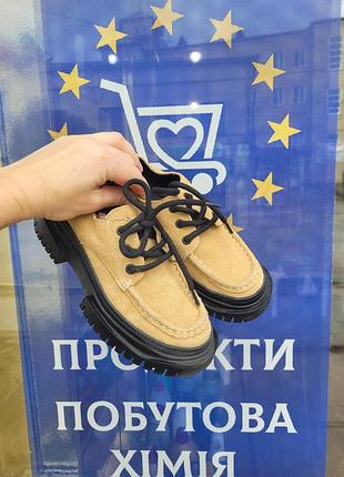 Замшевые ботинки zara для девочки 2