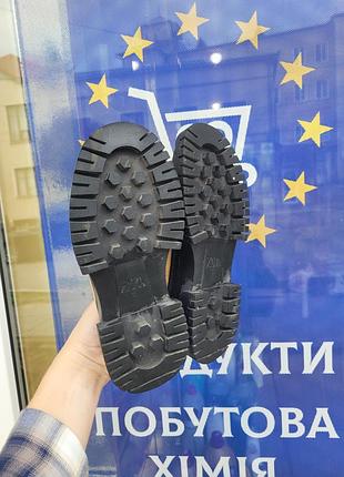 Замшевые ботинки zara для девочки 3