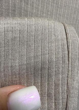 Шелковый лонгслив h&m premium 5