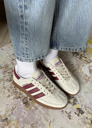 Adidas handball spezial off white collegiate burgundy