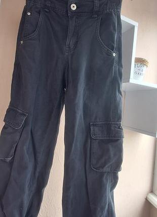 Детские брюки-карго bershka 2