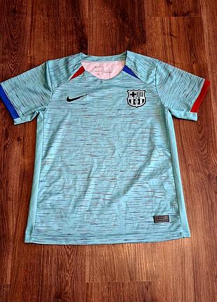Женская уникальная футболка jersey nike fc barcelona
