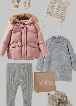 Купткв пуховик zara 86 5