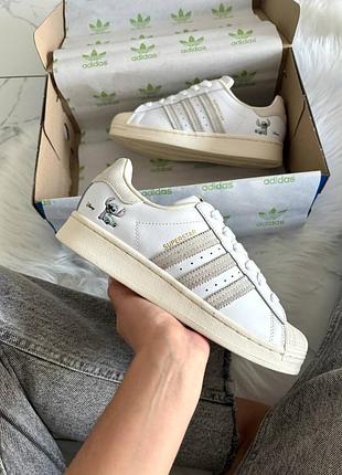 Adidas superstar cloud white disney stitch 6