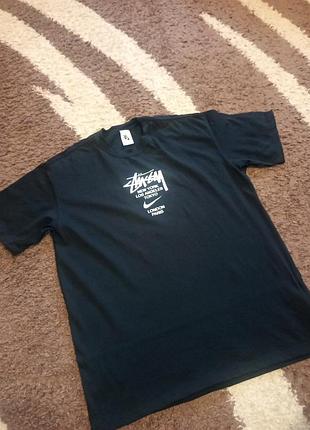 Футболка nike x stüssy р.м