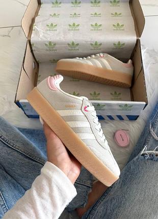 Adidas samba valentine’s day platform 3