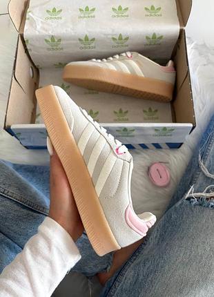 Adidas samba valentine’s day platform 7