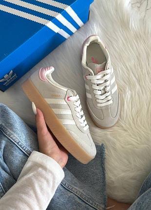 Adidas samba valentine’s day platform 8