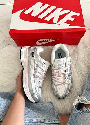 Nike p-6000 white elemental pink cordura 7
