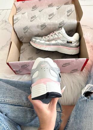 Nike p-6000 white elemental pink cordura 5