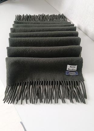 Вовняний шарф acne studios 2