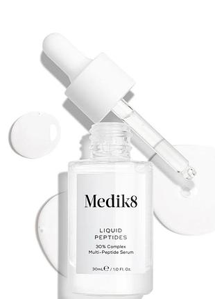 Пептидна сироватка для обличчя medik8 liquid peptides serum