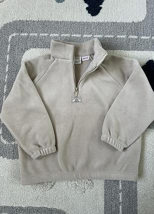Флісова кофта zara 110