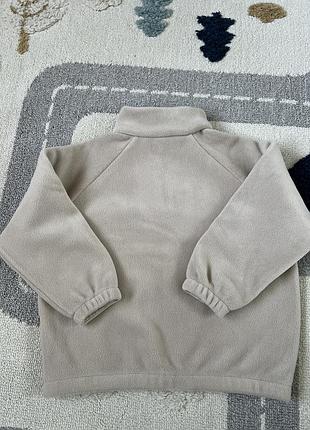 Флісова кофта zara 110 2