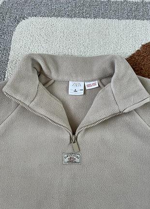 Флісова кофта zara 110 3