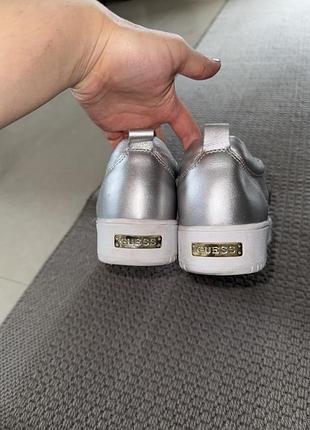Шкіряні натуральні кросівки guess оригінал оригинал шкіра кожаные натуральные кроссовки кожа кеди кеды мокасины мокасіни мокасини 2