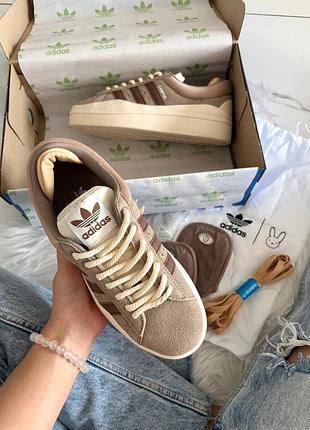 Adidas campus bad bunny chalky brown 4
