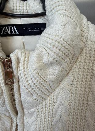 Zara зимова куртка 2