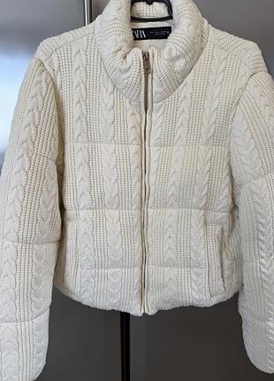 Zara зимова куртка