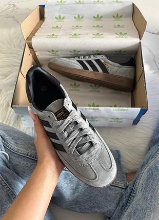 Adidas spezial handball grey black 4