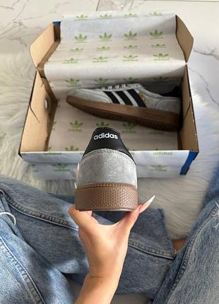 Adidas spezial handball grey black 8
