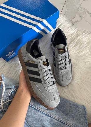 Adidas spezial handball grey black 3