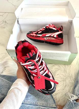 Off-white be right back blood red 7