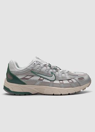 Кроссовки мужские nike p-6000 premium light bone bicoastal green
