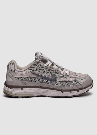 Кроссовки женские nike p-6000 light grey/white