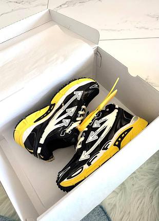 ➡️ off-white be right back black yellow 2