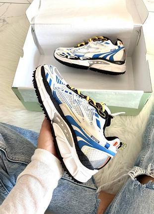 Off-white be right back white blue 7