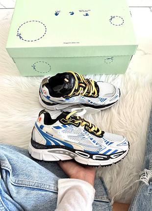 Off-white be right back white blue 6