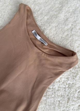 Жіночі боді zara чорне та бежеве