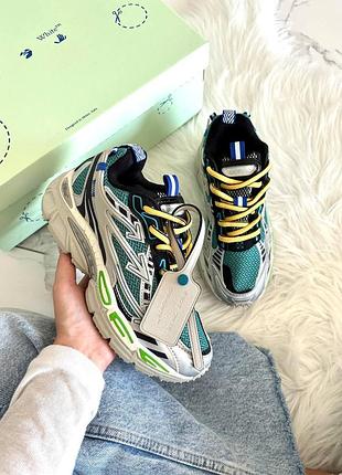 Off-white be right back paris green white 2