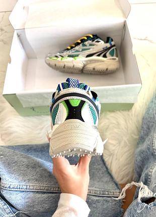 Off-white be right back paris green white 6