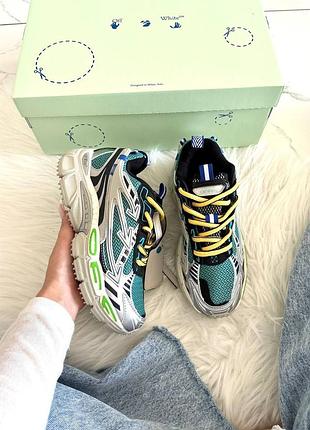 Off-white be right back paris green white 3