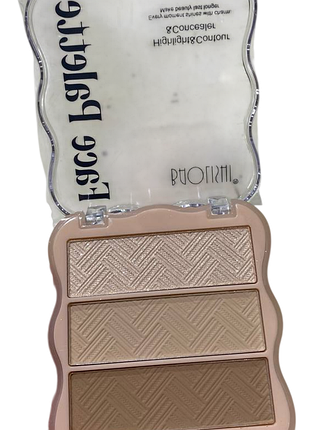 Контуринг та хайлайтер "face palette" 2в1 тон 01